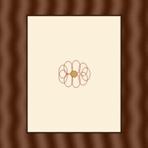 Set of 6 Mandala Border Wall Frames