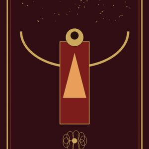 Kaveri Gopuram Glow Canvas Wall Painting