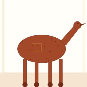 Terracotta horse — Bankura-inspired