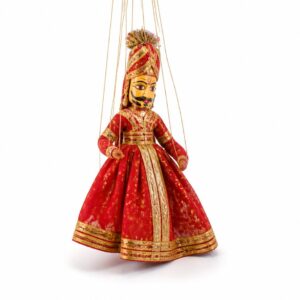 Brass Lotus Pooja Diya Set Accent