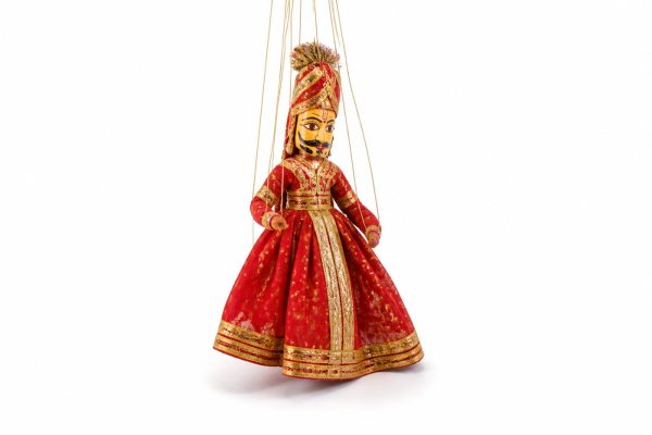 Brass Lotus Pooja Diya Set Accent