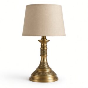 Jaipur Brass Bloom Table Lamp