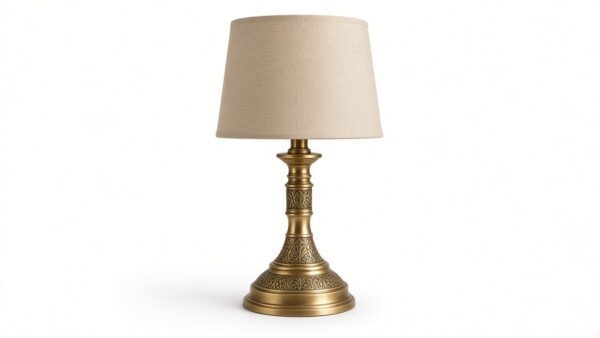 Jaipur Brass Bloom Table Lamp