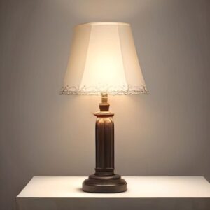 Agra Antique Bronze Table Lamp