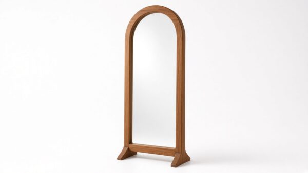Arched Sheesham Floor Mirror
