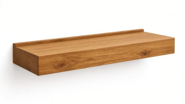 Natural Oak Floating Wall Shelf Natural Oak Floating Wall Shelf