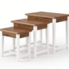 Sheesham Nesting Side Tables Set of Three