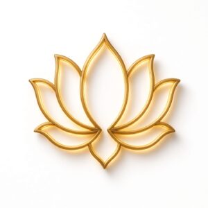 Neon Lotus Festive Wall Glow